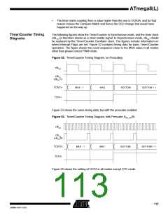 浏览型号ATMEGA8-16AI的Datasheet PDF文件第113页