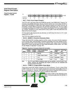 浏览型号ATMEGA8-16AI的Datasheet PDF文件第115页