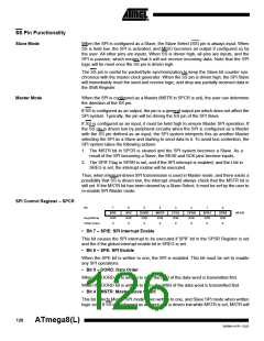 浏览型号ATMEGA8-16AI的Datasheet PDF文件第126页
