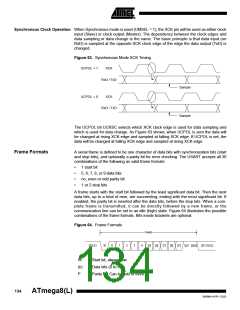 浏览型号ATMEGA8-16AI的Datasheet PDF文件第134页