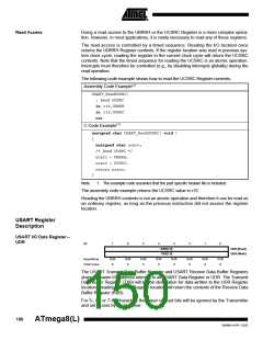 浏览型号ATMEGA8-16AI的Datasheet PDF文件第150页