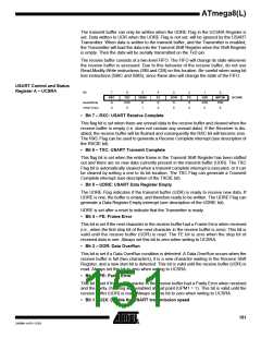 浏览型号ATMEGA8-16AI的Datasheet PDF文件第151页