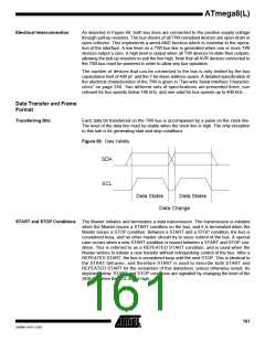 浏览型号ATMEGA8-16AI的Datasheet PDF文件第161页
