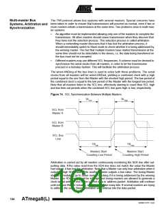 浏览型号ATMEGA8-16AI的Datasheet PDF文件第164页