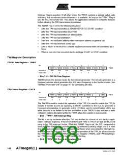 浏览型号ATMEGA8-16AI的Datasheet PDF文件第168页