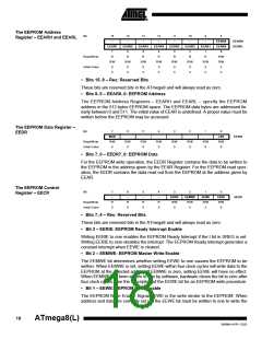 浏览型号ATMEGA8-16AI的Datasheet PDF文件第18页