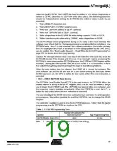 浏览型号ATMEGA8-16AI的Datasheet PDF文件第19页