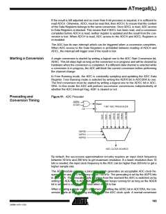 浏览型号ATMEGA8-16AI的Datasheet PDF文件第195页