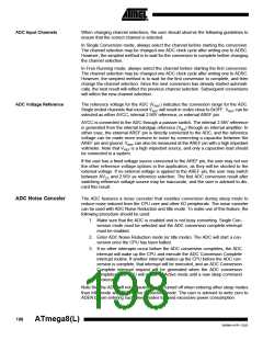 浏览型号ATMEGA8-16AI的Datasheet PDF文件第198页
