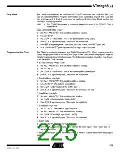 浏览型号ATMEGA8-16AI的Datasheet PDF文件第225页