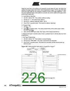 浏览型号ATMEGA8-16AI的Datasheet PDF文件第226页