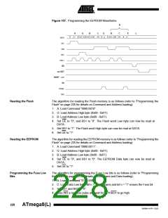 浏览型号ATMEGA8-16AI的Datasheet PDF文件第228页