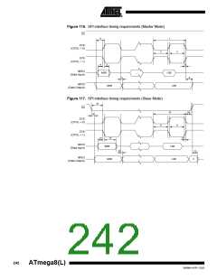 浏览型号ATMEGA8-16AI的Datasheet PDF文件第242页