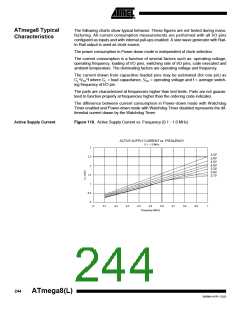 浏览型号ATMEGA8-16AI的Datasheet PDF文件第244页
