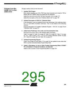 浏览型号ATMEGA8-16AI的Datasheet PDF文件第295页