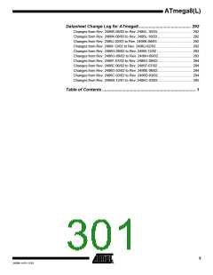 浏览型号ATMEGA8-16AI的Datasheet PDF文件第301页