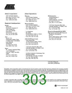 浏览型号ATMEGA8-16AI的Datasheet PDF文件第303页