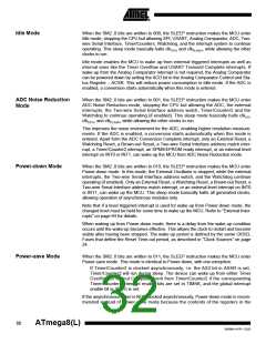 浏览型号ATMEGA8-16AI的Datasheet PDF文件第32页
