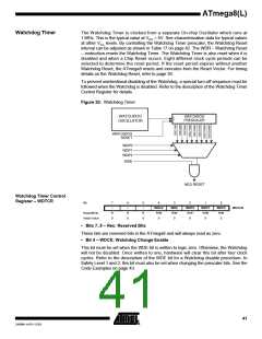 浏览型号ATMEGA8-16AI的Datasheet PDF文件第41页