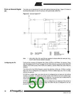 浏览型号ATMEGA8-16AI的Datasheet PDF文件第50页
