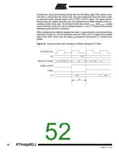 浏览型号ATMEGA8-16AI的Datasheet PDF文件第52页