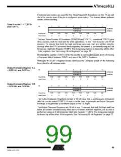 浏览型号ATMEGA8-16AI的Datasheet PDF文件第99页