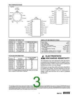 浏览型号INA101HP的Datasheet PDF文件第3页