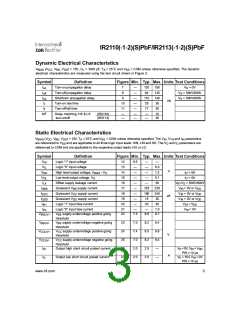 浏览型号IR2113PBF的Datasheet PDF文件第3页