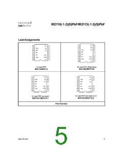 浏览型号IR2113PBF的Datasheet PDF文件第5页