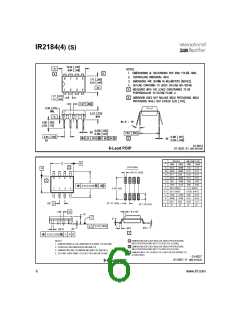 浏览型号IR2184的Datasheet PDF文件第6页