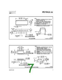 浏览型号IR2184的Datasheet PDF文件第7页
