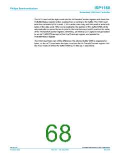 浏览型号ISP1160BD的Datasheet PDF文件第68页