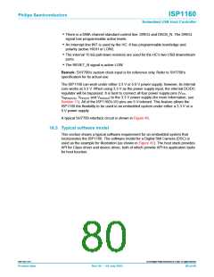浏览型号ISP1160BD的Datasheet PDF文件第80页