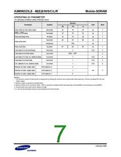 浏览型号K4M56323LE-EN1L的Datasheet PDF文件第7页