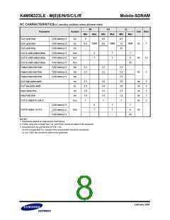 浏览型号K4M56323LE-EN1L的Datasheet PDF文件第8页