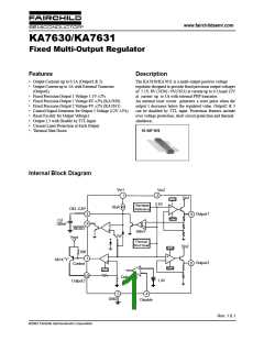 浏览型号KA7630的Datasheet PDF文件第1页