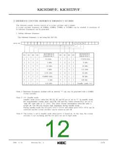 浏览型号KIC9256P/F的Datasheet PDF文件第12页
