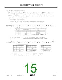 浏览型号KIC9256P/F的Datasheet PDF文件第15页