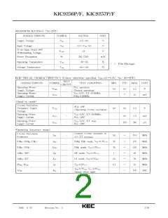 浏览型号KIC9256P/F的Datasheet PDF文件第2页