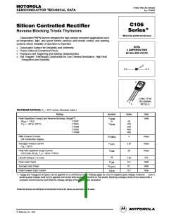 浏览型号C106的Datasheet PDF文件第1页