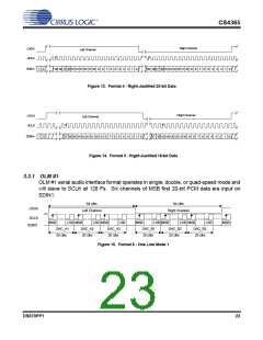 浏览型号CDB4365的Datasheet PDF文件第23页