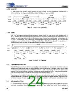 浏览型号CDB4365的Datasheet PDF文件第24页