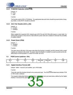 浏览型号CDB4365的Datasheet PDF文件第35页