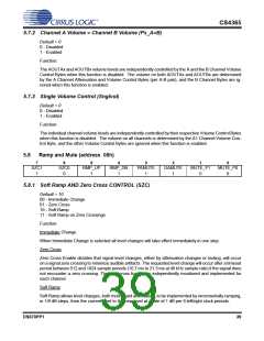 浏览型号CDB4365的Datasheet PDF文件第39页