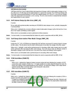浏览型号CDB4365的Datasheet PDF文件第40页