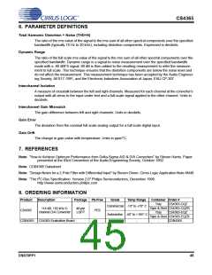 浏览型号CDB4365的Datasheet PDF文件第45页
