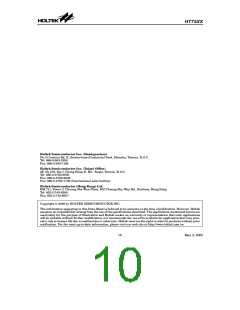 浏览型号HT7533的Datasheet PDF文件第10页