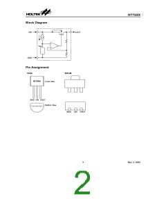 浏览型号HT7533的Datasheet PDF文件第2页