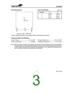 浏览型号HT7533的Datasheet PDF文件第3页