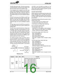 浏览型号HT95L400-128QFP-A的Datasheet PDF文件第16页